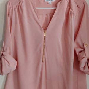 Pink  Calvin Klein blouse in size Medium